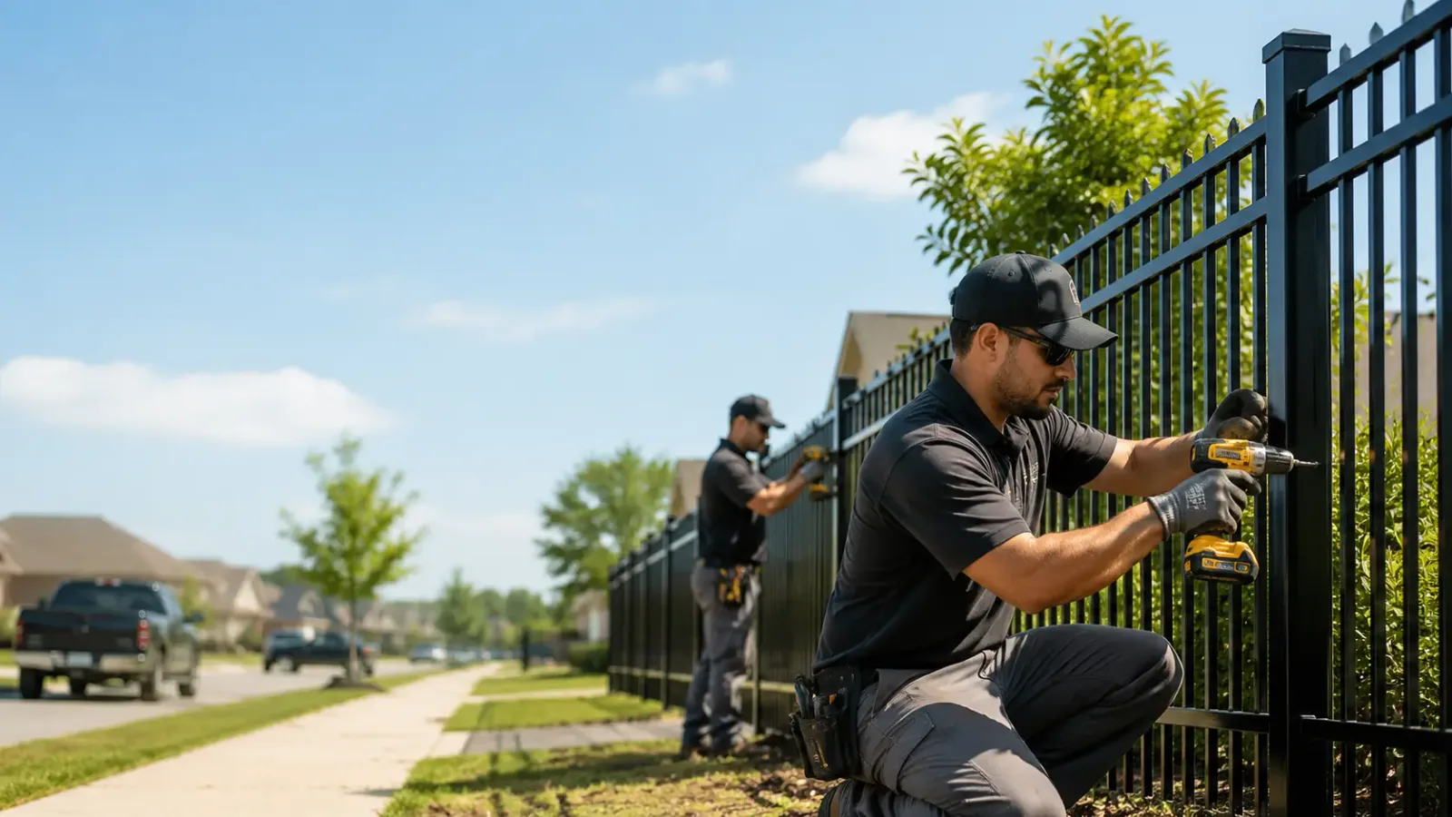 Metal Fence Installation in La Crosse, VA